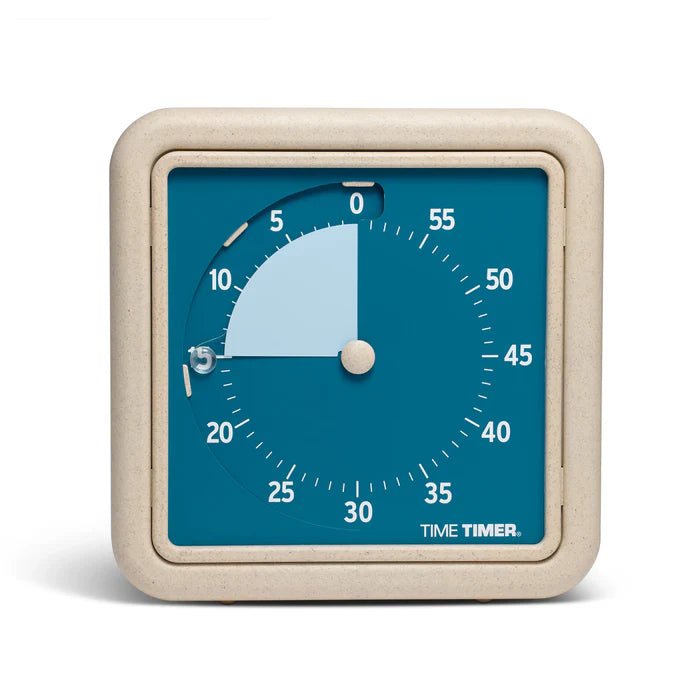 Time Timer Retro Eco (8 Inch) - Blue - Prepp'd Kids - Time Timer