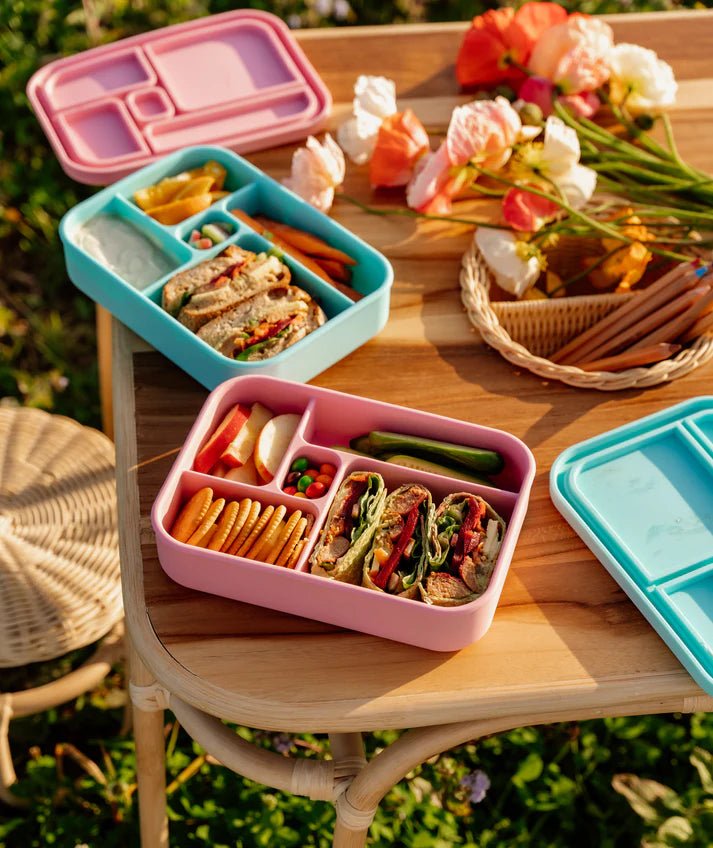 TZWP Bento Lunchbox - Aqua - Prepp'd Kids - Zero Waste People