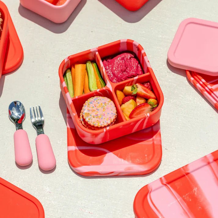 TZWP Bento Snack Box - Rose Jam - Prepp'd Kids - Zero Waste People