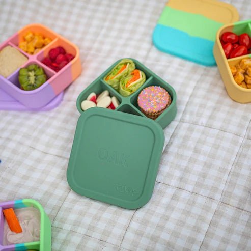 TZWP Bento Snack Box - Sage - Prepp'd Kids - Zero Waste People