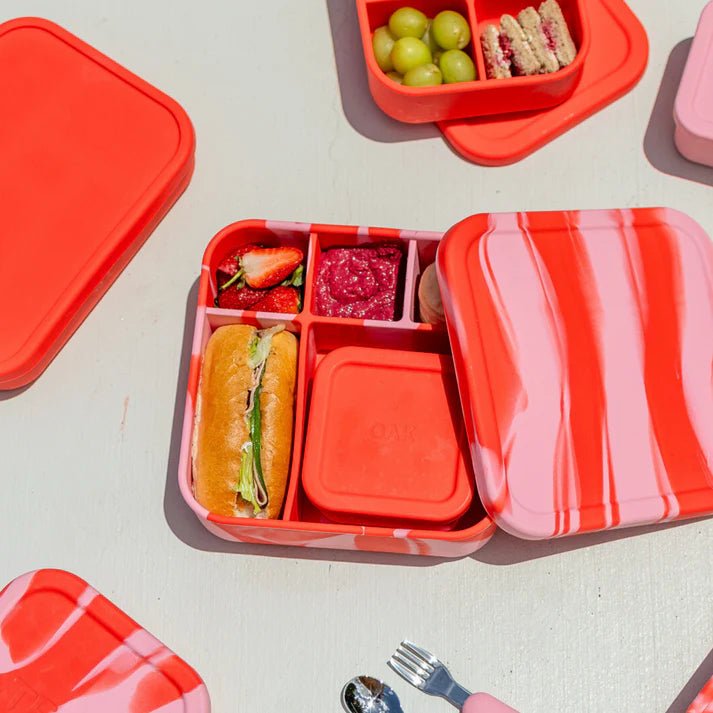 
                  
                    TZWP Big Bento Lunchbox - Rose Jam - Prepp'd Kids - Zero Waste People
                  
                