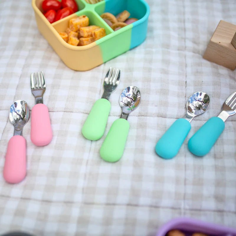 TZWP - Cutlery Set - Lime - Prepp'd Kids - Zero Waste People