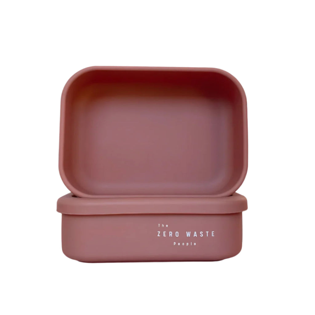 TZWP Rectangle Container - Dusty Pink - Prepp'd Kids - Zero Waste People