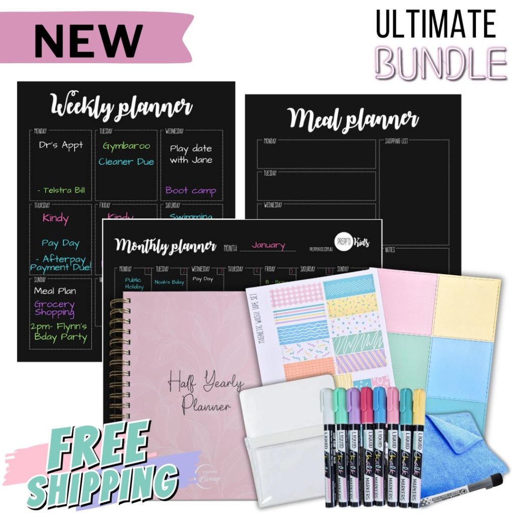 ULTIMATE PLANNER BUNDLE - Prepp'd Kids - Prepp'd Kids