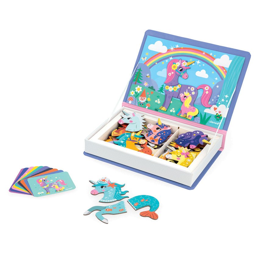 Unicorn Magnetibook - Prepp'd Kids - Janod