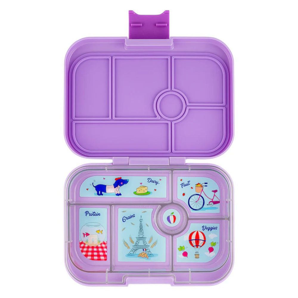 
                      
                        Yumbox Original 6 - Lulu Purple (Paris Tray) - Prepp'd Kids - Yumbox
                      
                    