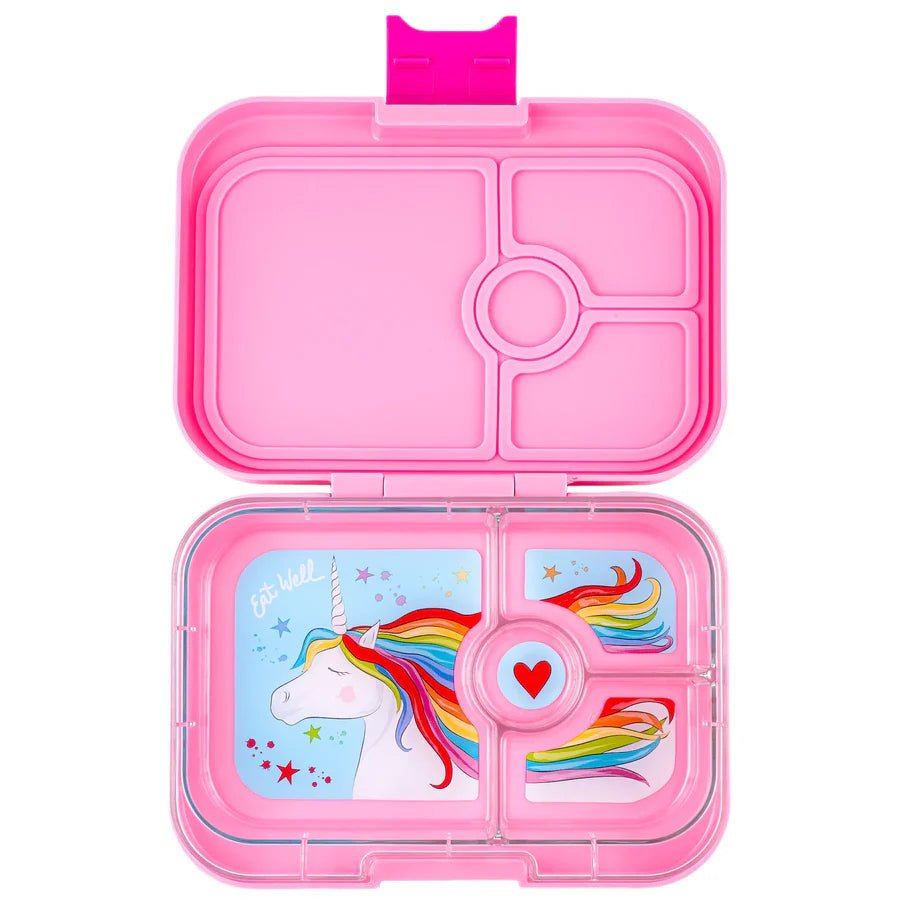 Yumbox Panino 4 - Power Pink (Unicorn) - Prepp'd Kids - Yumbox