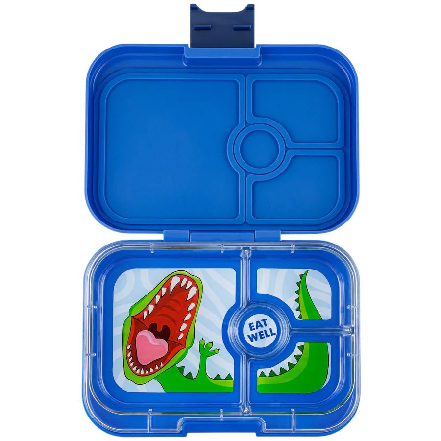 
                  
                    Yumbox Panino 4 - Surf Blue (Dinosaur Tray) - Prepp'd Kids - Yumbox
                  
                