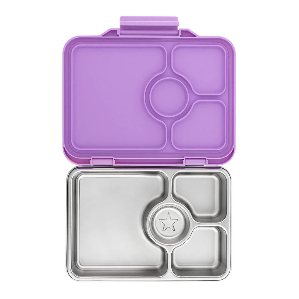 Yumbox Pret Stainless Bento Box - Purple - Prepp'd Kids - Yumbox