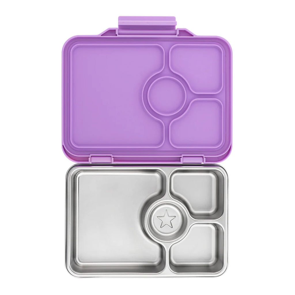 Yumbox Pret Stainless Bento Box - Purple - Prepp'd Kids - Yumbox