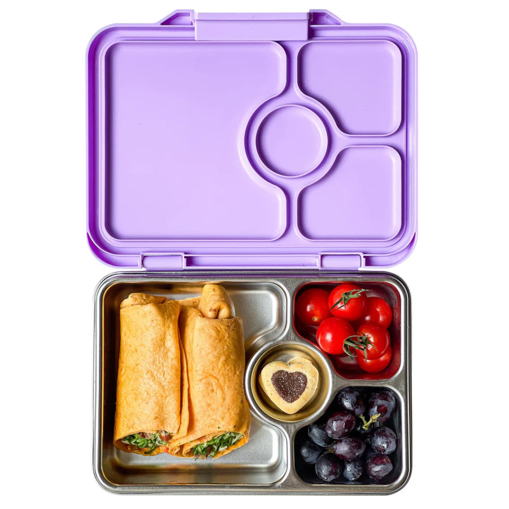 Yumbox Pret Stainless Bento Box - Purple - Prepp'd Kids - Yumbox