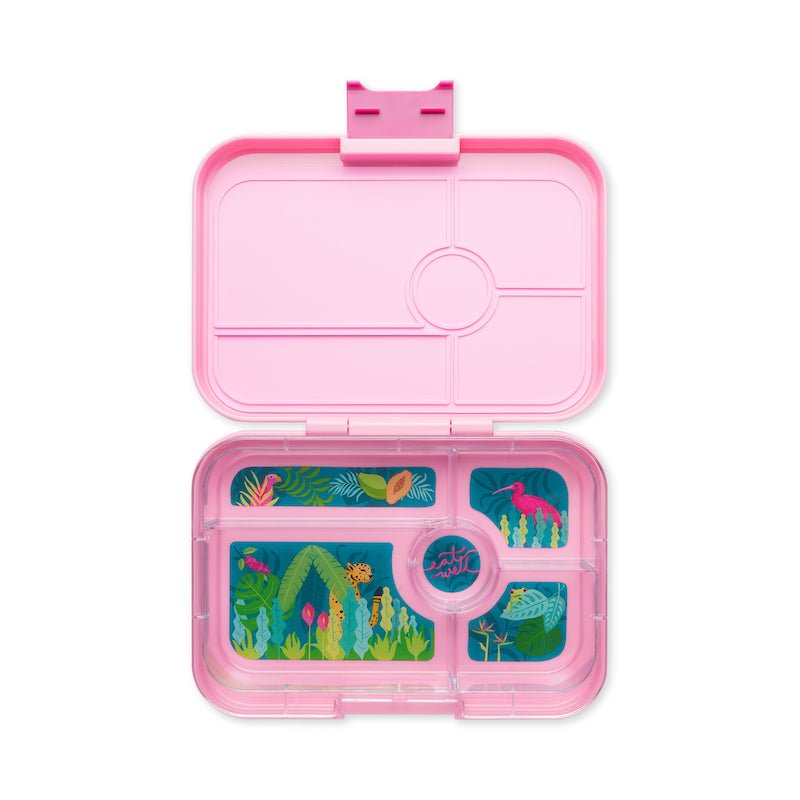 
                      
                        Yumbox Tapas 5 - Capri Pink (Jungle Tray) - Prepp'd Kids - Yumbox
                      
                    