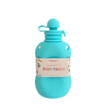 Zero Waste Food Pouch - Aqua - Prepp'd Kids - Zero Waste People