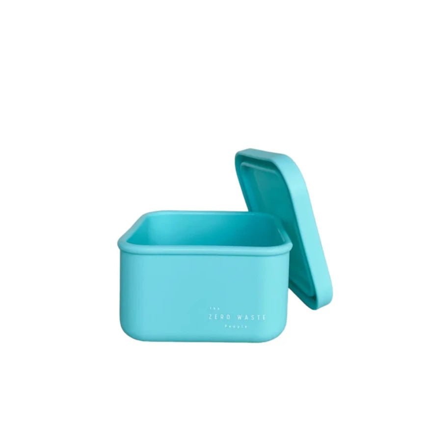 Zero Waste Snack Container - Aqua - Prepp'd Kids - Zero Waste People