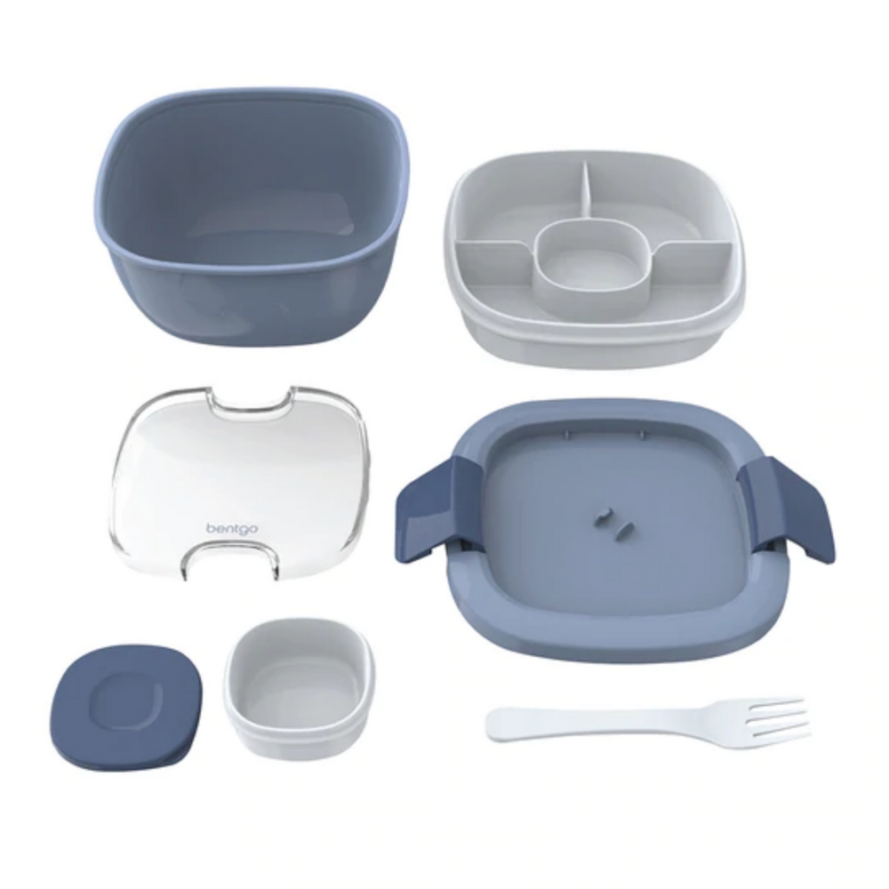 
                  
                    Bentgo All-In-One Salad Container - Slate Blue - Prepp'd Kids - Bentgo
                  
                