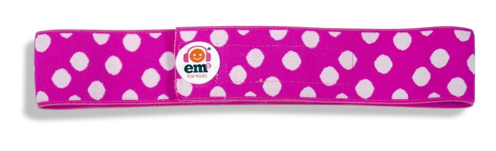 
                  
                    Baby Earmuffs - Pink/White on White - Prepp'd Kids - Ems
                  
                
