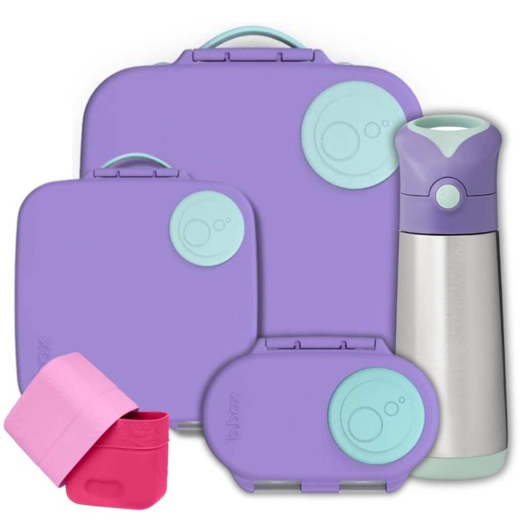 B.box Bundle - Lilac - Prepp'd Kids - B.box