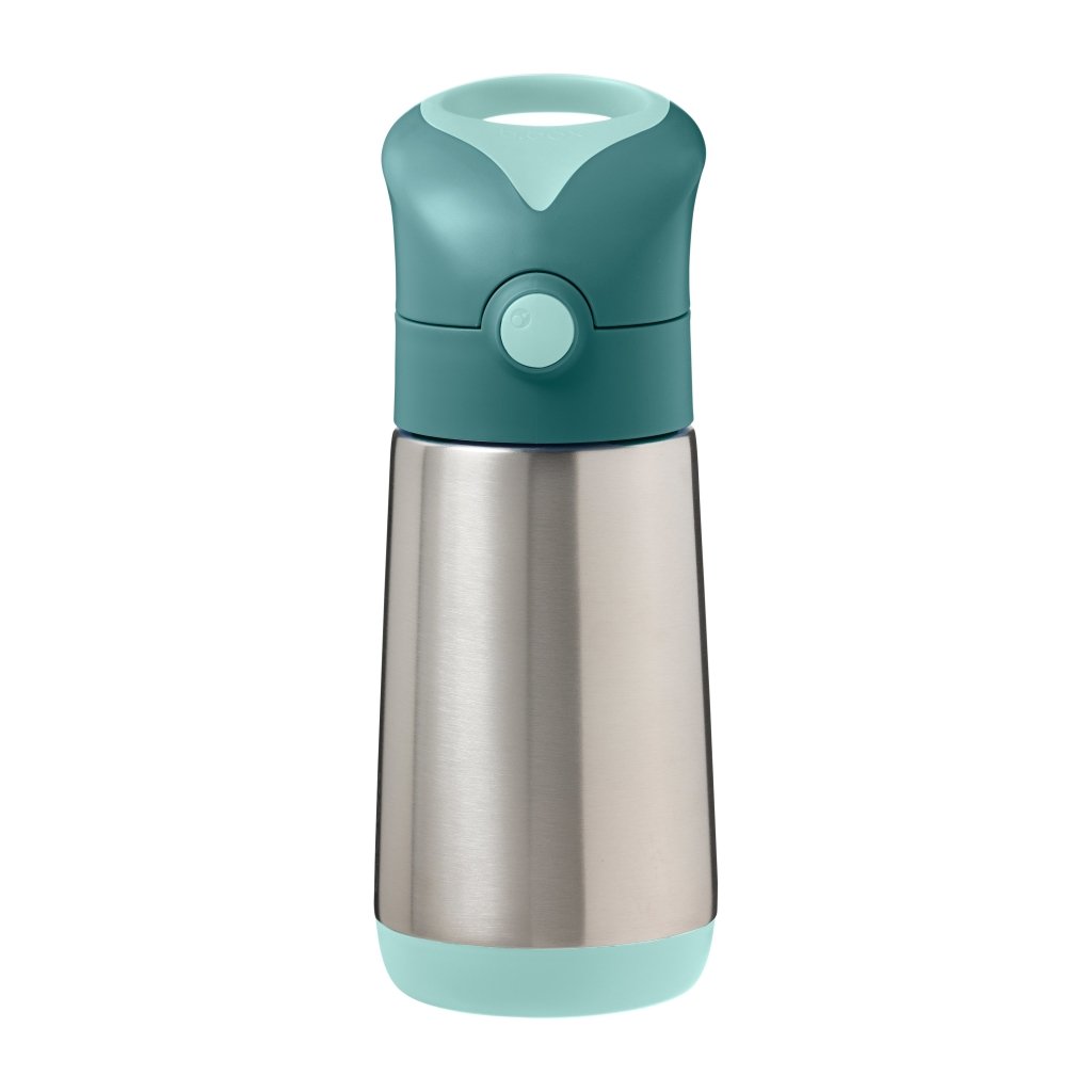 B.box Insulated Drink Bottle 350ml - Emerald - Prepp'd Kids - B.box