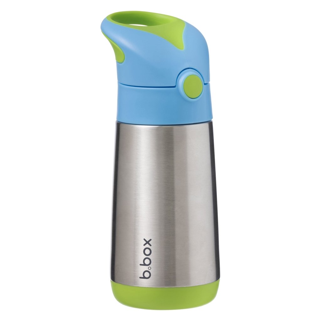 B.box Insulated Drink Bottle 350ml - Ocean Breeze - Prepp'd Kids - B.box