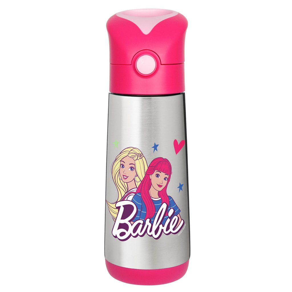 B.box Insulated Drink Bottle 500ml - Barbie PRE-ORDER - Prepp'd Kids - B.box