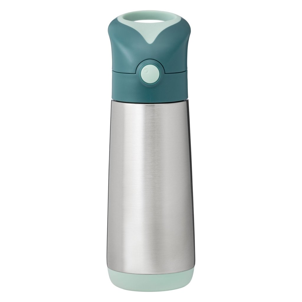 B.box Insulated Drink Bottle 500ml - Emerald Forest - Prepp'd Kids - B.box