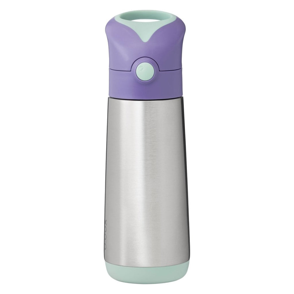 B.box Insulated Drink Bottle 500ml - Lilac Pop - Prepp'd Kids - B.box