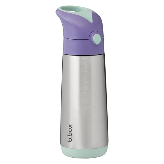 Load image into Gallery viewer, B.box Insulated Drink Bottle 500ml - Lilac Pop - Prepp&amp;#39;d Kids - B.box
