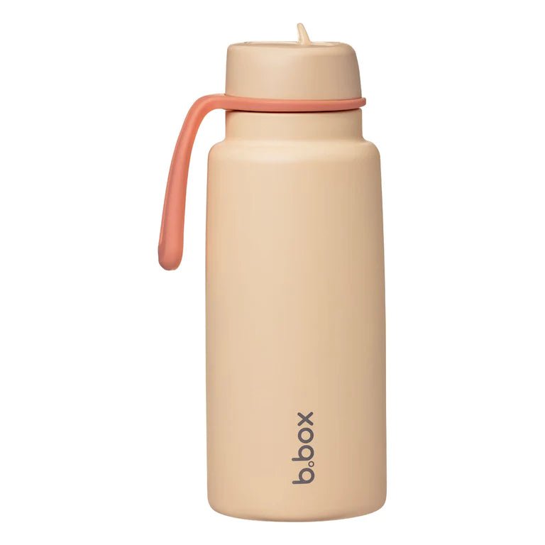 B.box Insulated Flip Top Bottle (1L) - Melon Mist - Prepp'd Kids - B.box