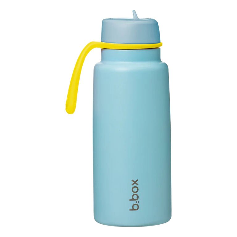 B.box Insulated Flip Top Bottle (1L) - Pool Side - Prepp'd Kids - B.box