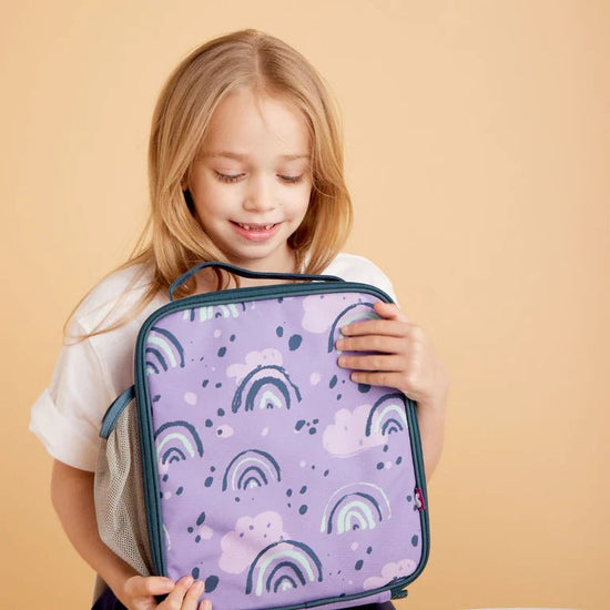 B.box Insulated Lunch Bag - Lilac Rain - Prepp'd Kids - B.box