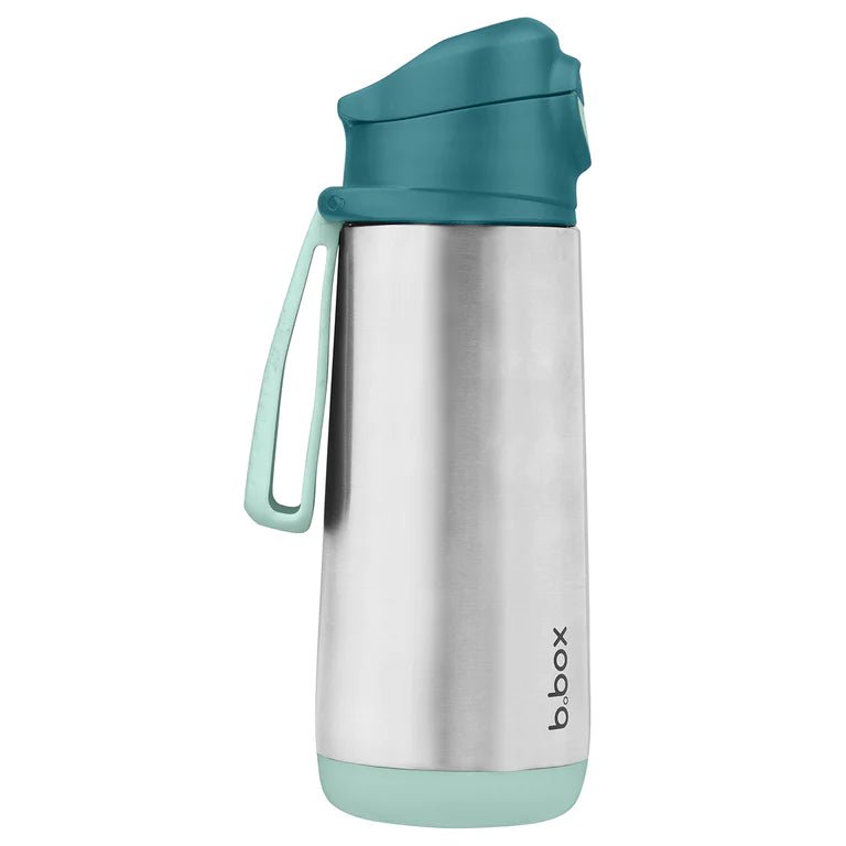 Bbox Insulated Sport Spout Bottle 500ml - Emerald - Prepp'd Kids - B.box