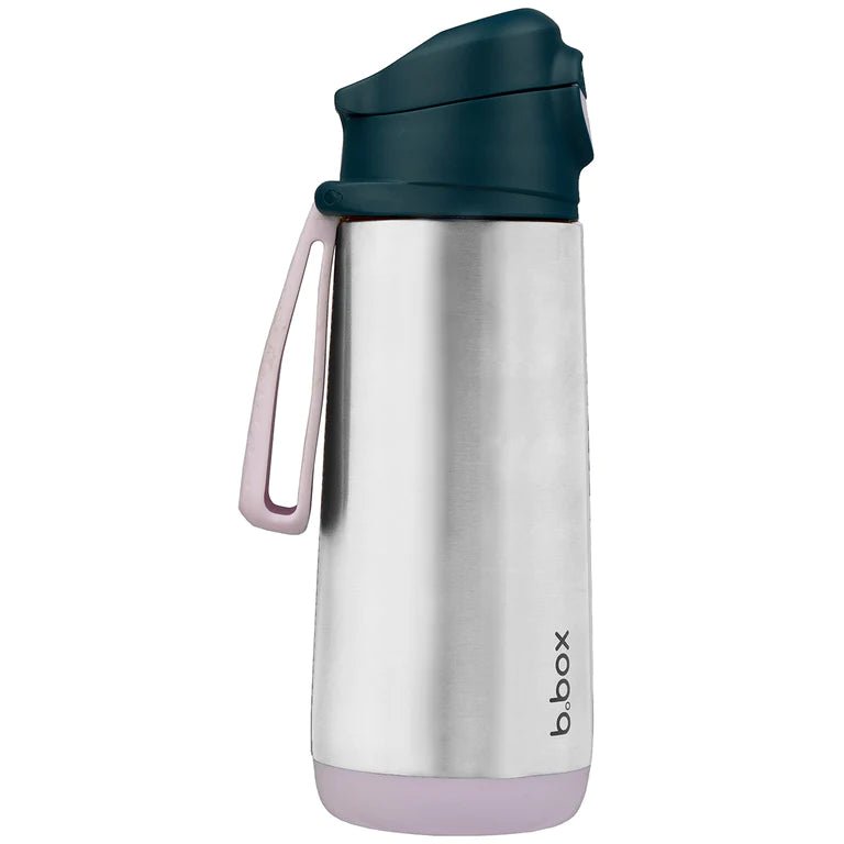 Bbox Insulated Sport Spout Bottle 500ml - Indigo Rose - Prepp'd Kids - B.box