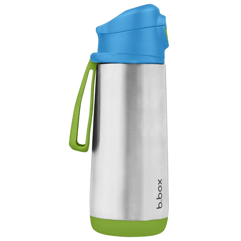 Bbox Insulated Sport Spout Bottle 500ml - Ocean Breeze - Prepp'd Kids - B.box