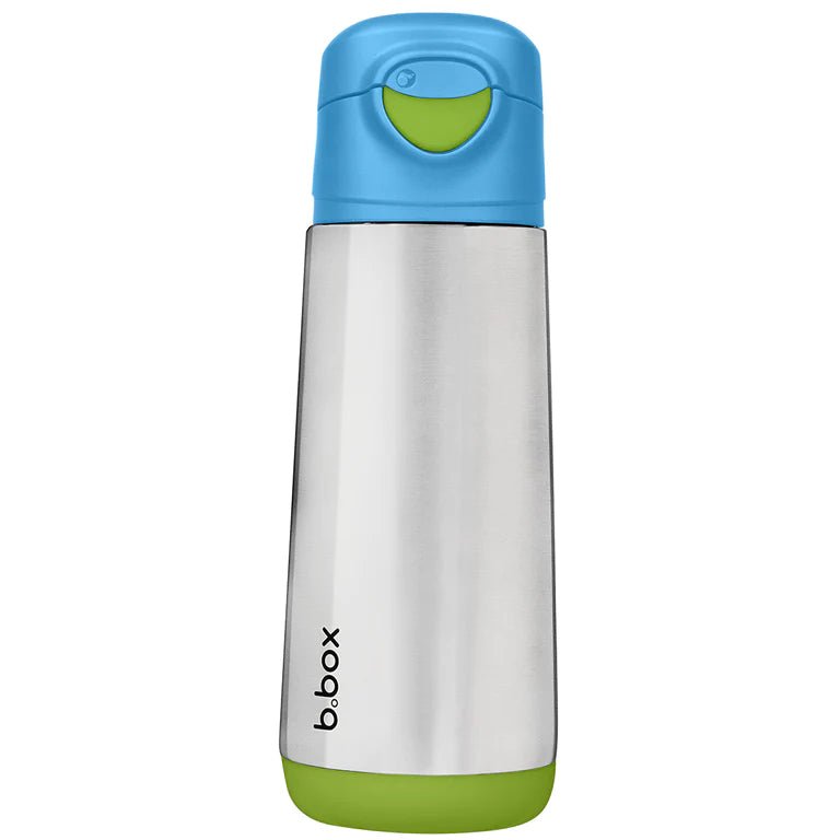 Bbox Insulated Sport Spout Bottle 500ml - Ocean Breeze - Prepp'd Kids - B.box