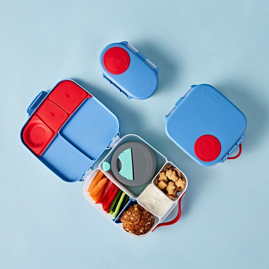 B.box Mini Lunch Box - Blue Blaze PRE-ORDER - Prepp'd Kids - B.box