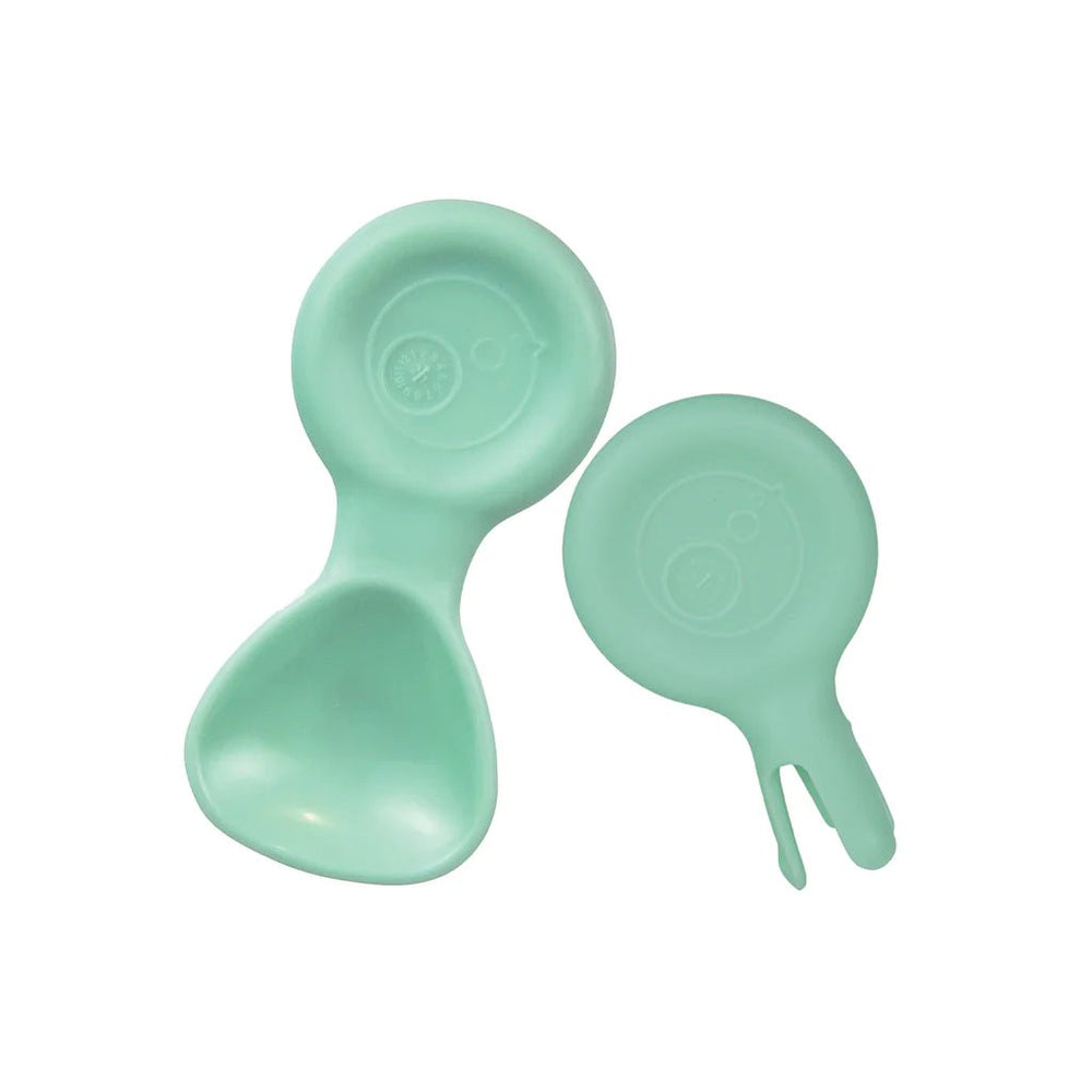B.box Mini Spoon + Flork Set - Mint - Prepp'd Kids - B.box