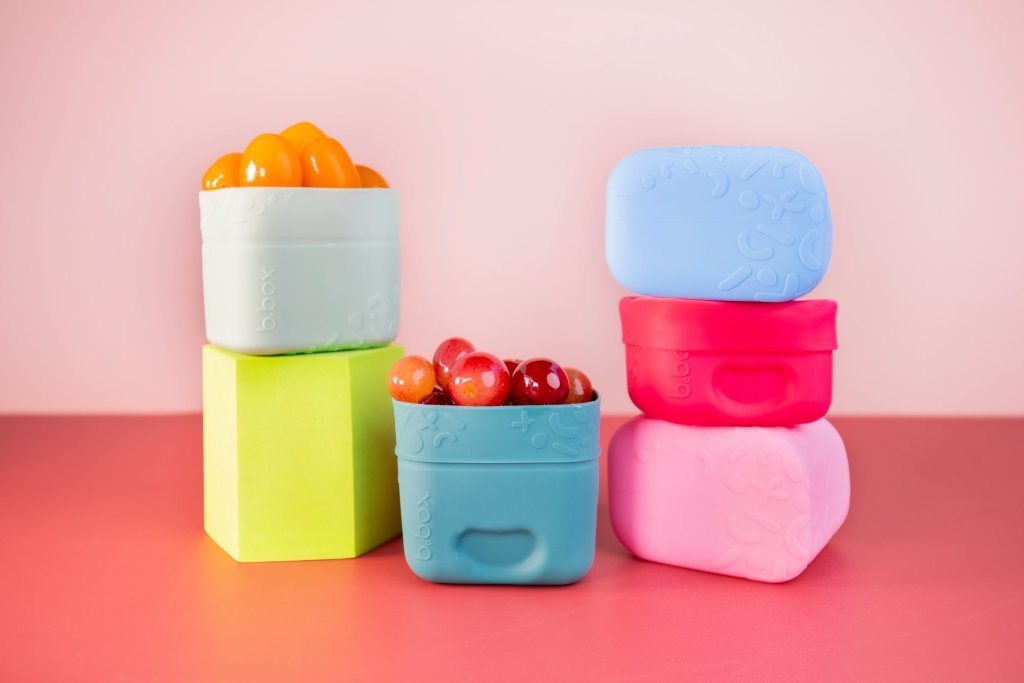 B.box Silicone Snack Cup - Berry - Prepp'd Kids - B.box