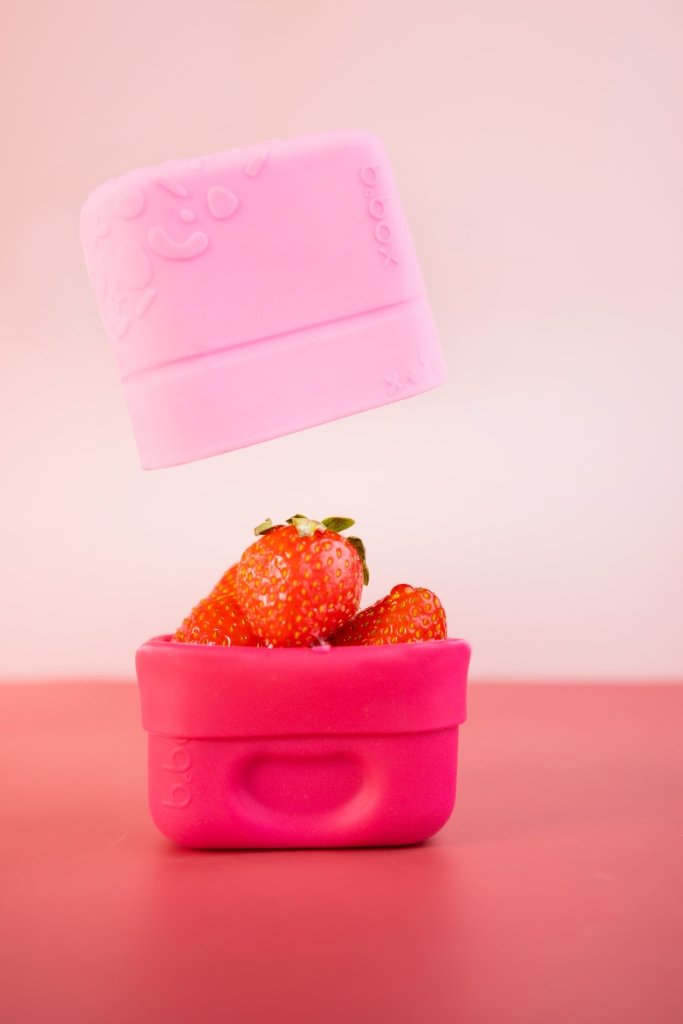 B.box Silicone Snack Cup - Berry - Prepp'd Kids - B.box