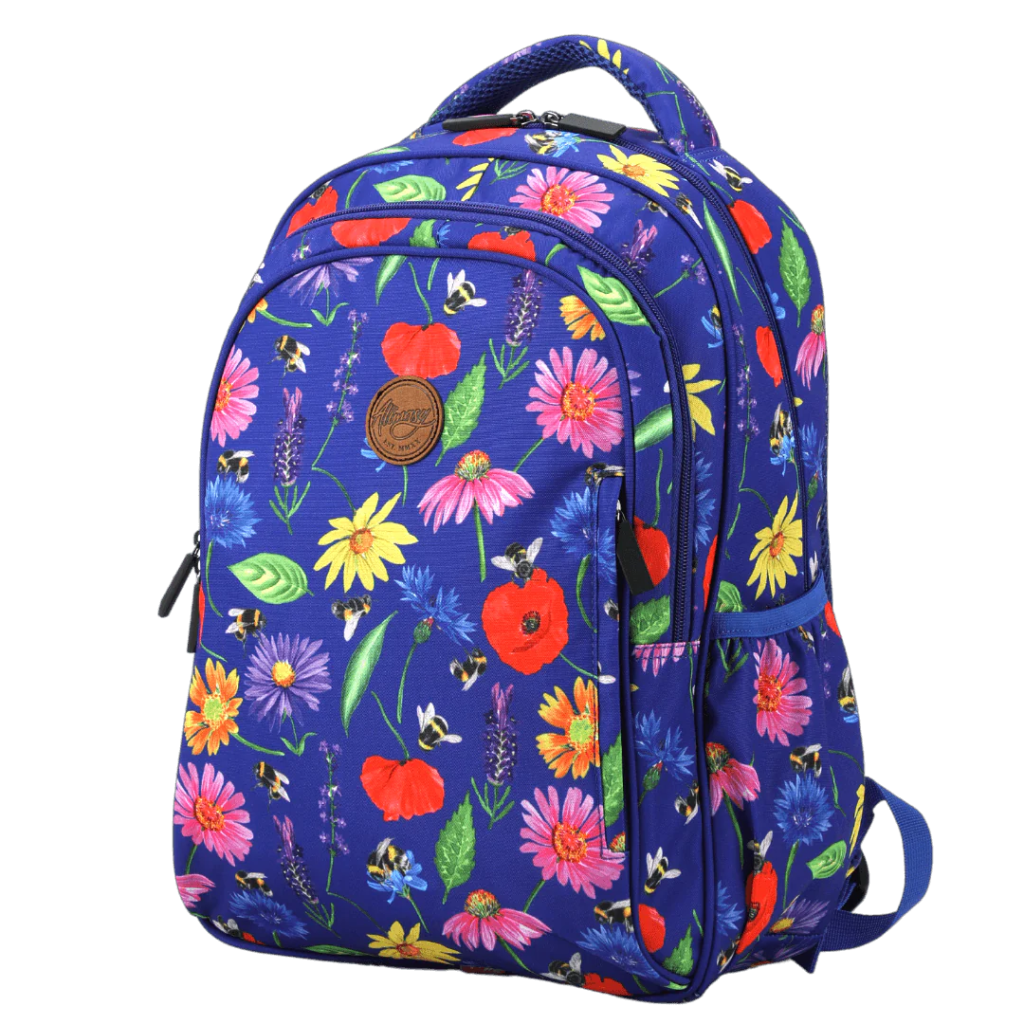 Bees & Wildflowers Kids Backpack - Midsize - Prepp'd Kids - Alimasy