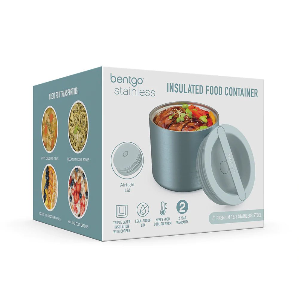 
                  
                    Bentgo Insulated Food Container 560ml - Aqua - Prepp'd Kids - Bentgo
                  
                