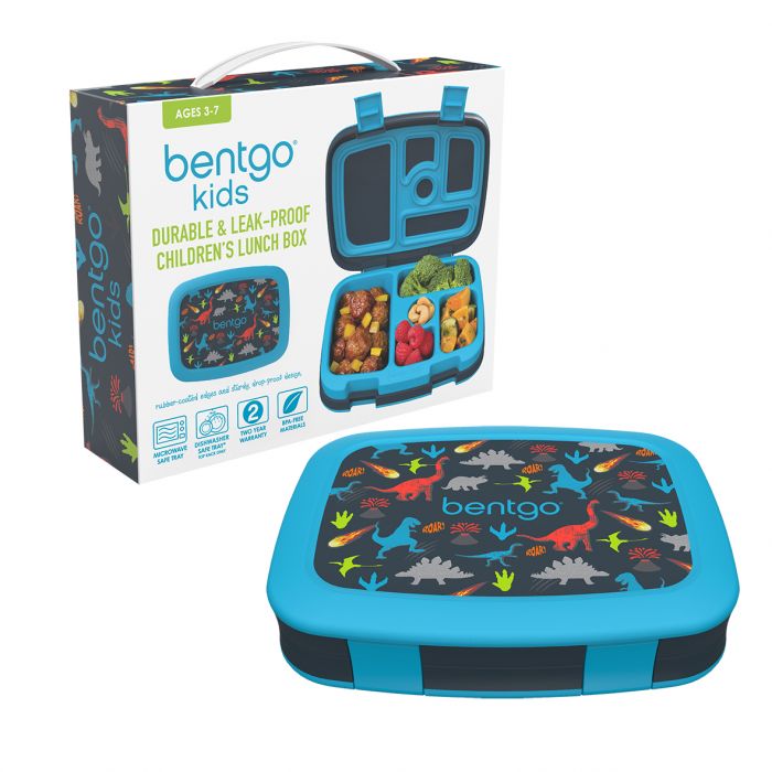 Bentgo Kids Lunch Box - Dinosaur - Prepp'd Kids - Bentgo