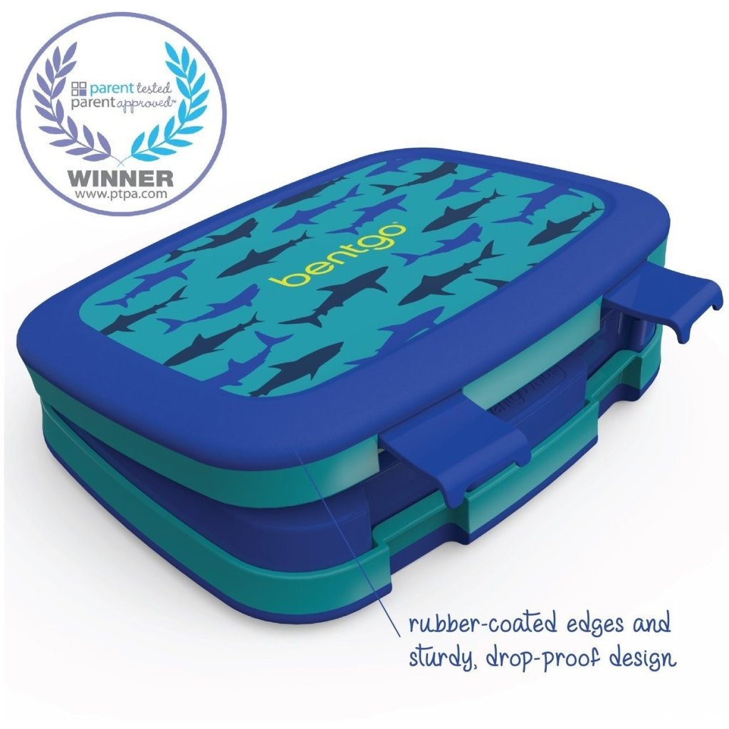 Bentgo Kids Lunch Box - Shark - Prepp'd Kids - Bentgo