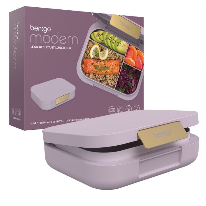 Bentgo Modern Lunch Box - Orchid - Prepp'd Kids - Bentgo