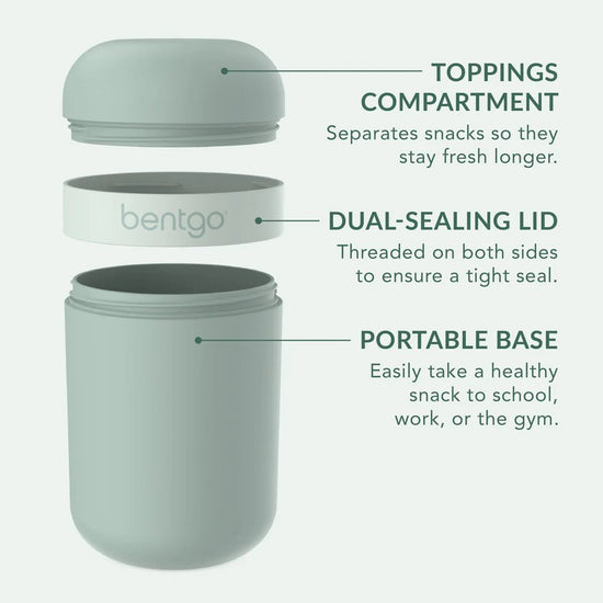 Bentgo Snack Cup - Mint Green - Prepp'd Kids - Bentgo