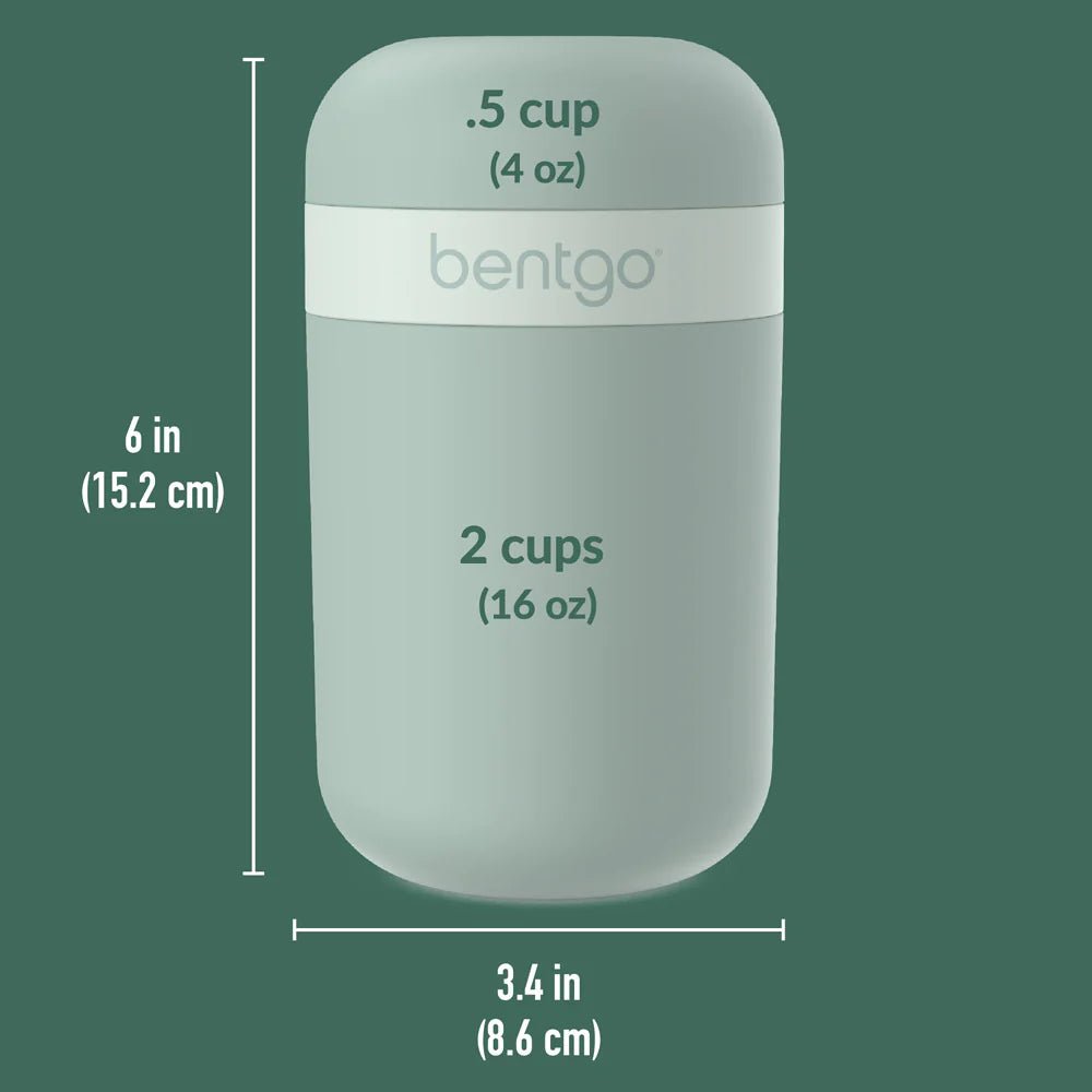 Bentgo Snack Cup - Mint Green - Prepp'd Kids - Bentgo