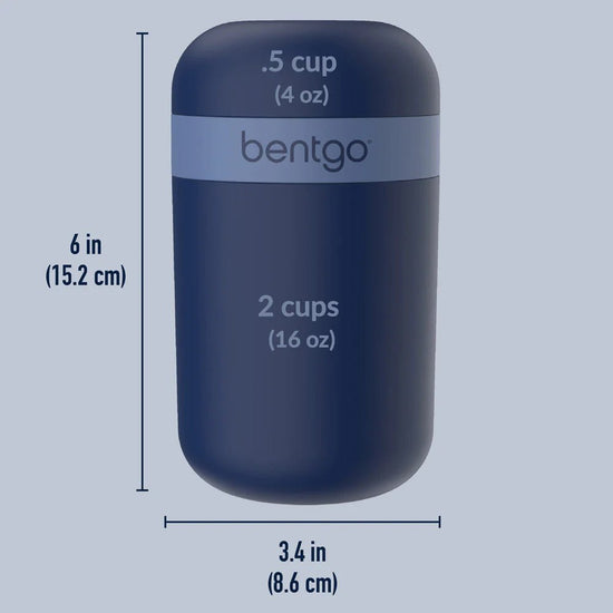 Bentgo Snack Cup - Navy - Prepp'd Kids - Bentgo