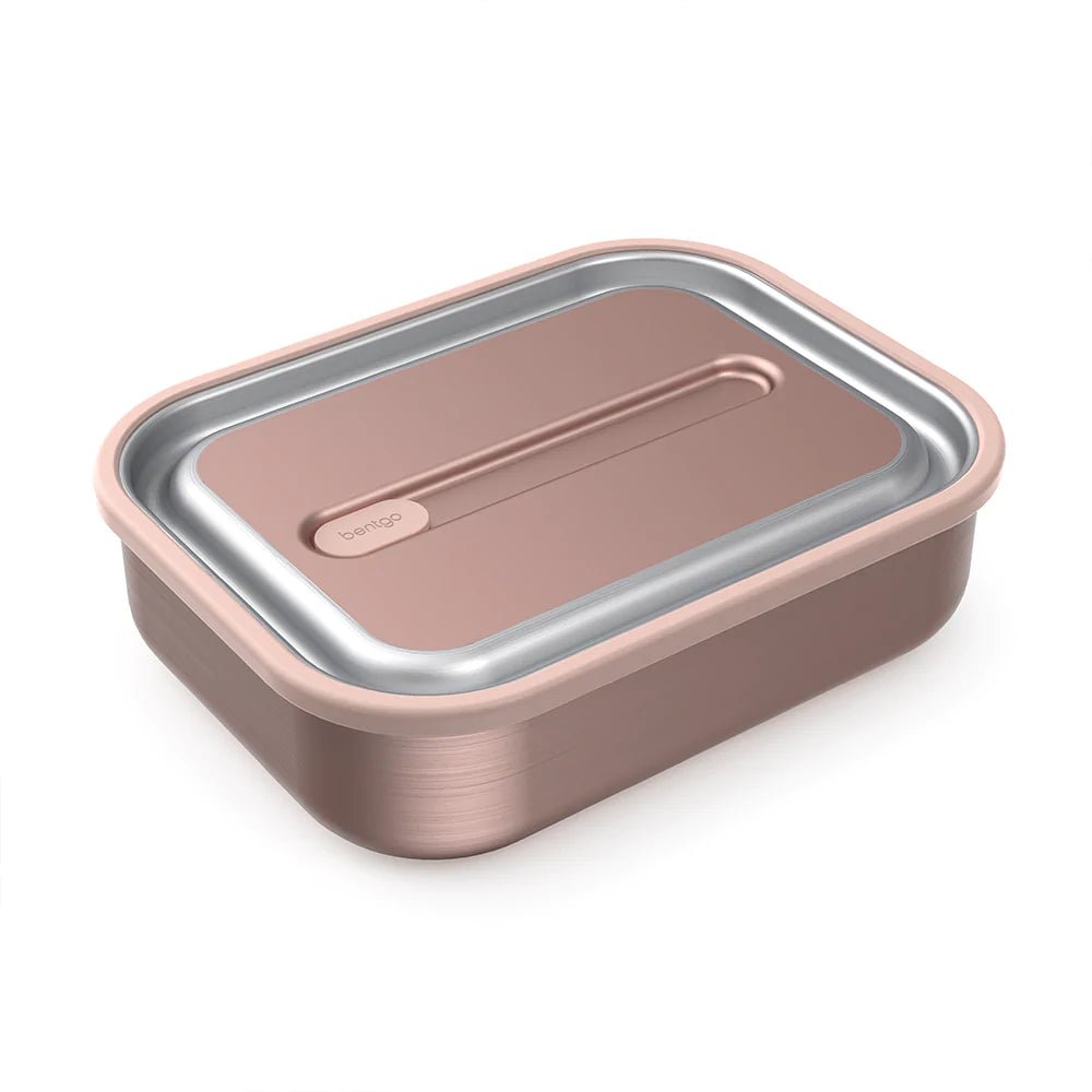 Bentgo Stainless Steel Lunch Box - Rose Gold - Prepp'd Kids - Bentgo