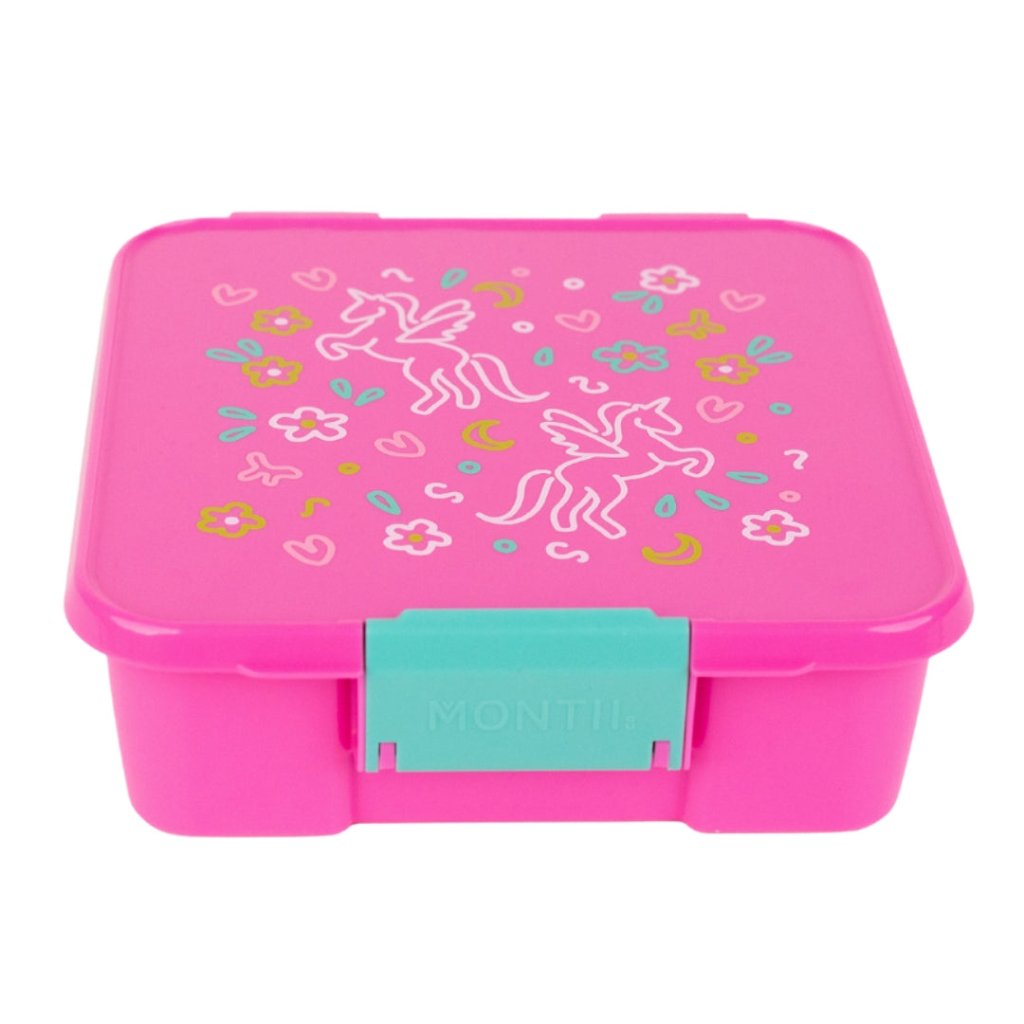 Bento Three Lunch Box - Unicorn Magic - Prepp'd Kids - MontiiCo