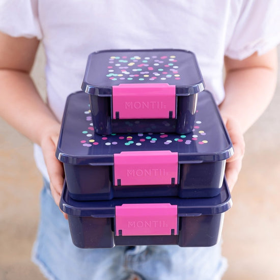 Bento Two Snack Box - Confetti - Prepp'd Kids - MontiiCo