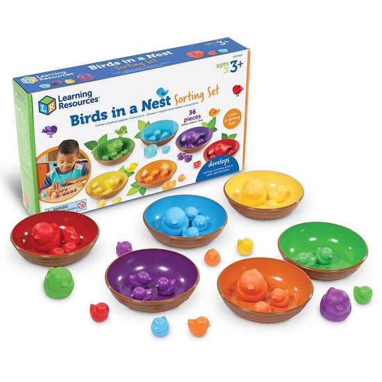 Birds in a Nest Sorting Set - Prepp'd Kids - Learning Resources